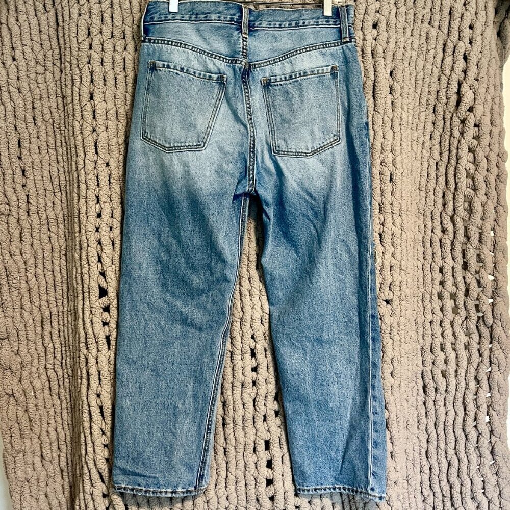 Old Navy High Rise Slouchy Straight Jeans – Size 6 - Picture 6 of 9